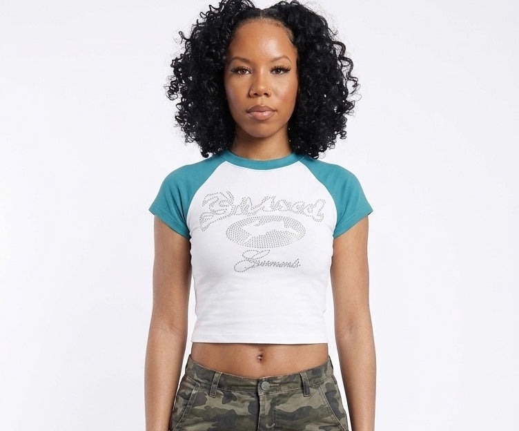 Blue jewels tee